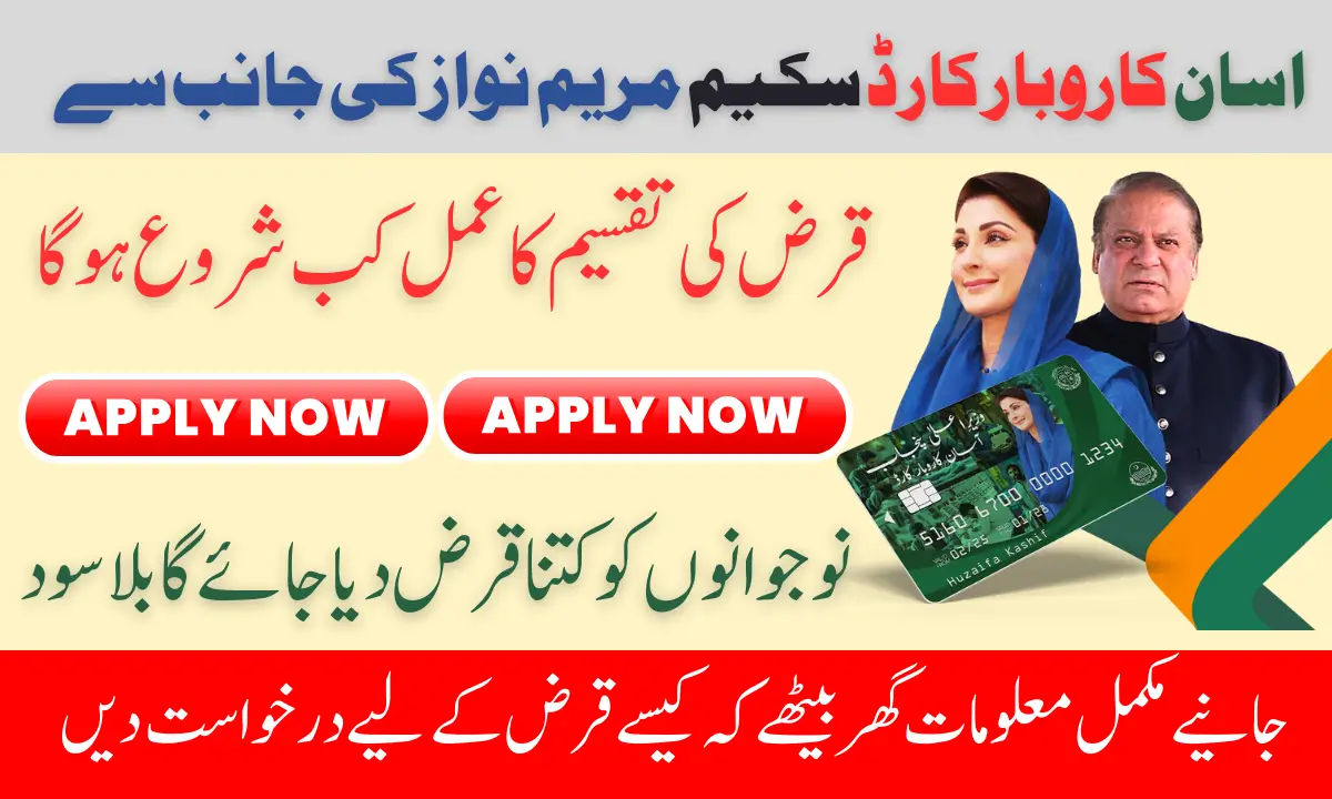 CM Punjab Asaan Karobar Card Loan Disbursement Details 2025